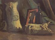 Vincent Van Gogh Still Life with Two Sacks and a Bottle (nn040 oil on canvas